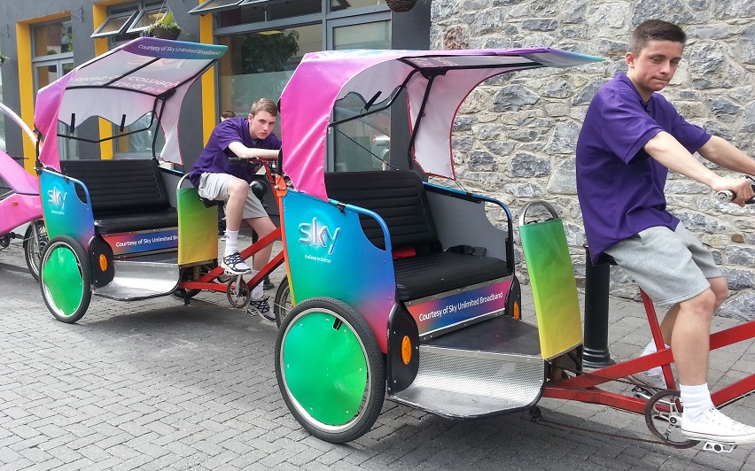 Pedicab(Rickshaw) solution for Sky

Parade Expertise for Charity Events