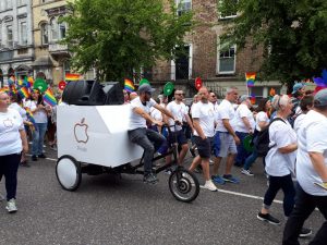 Pride Parade Cork | Eco Advertising Bikes