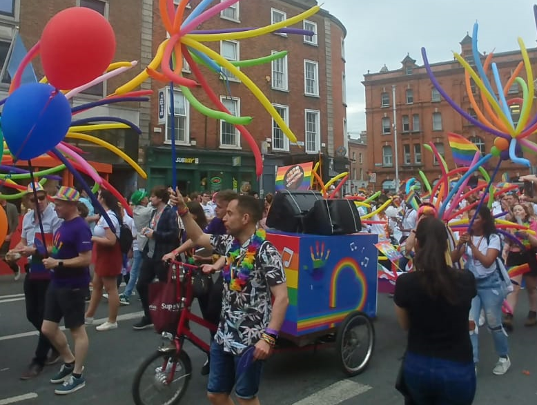 Music Bike with portable PA solution at Pride

Parade Expertise for Charity Events