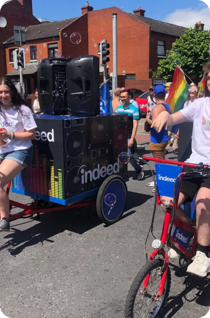 indeed Beat Bikes Dublin Pride