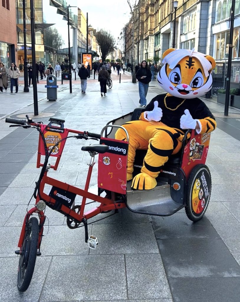 Branded Pedicab for Namdong Noodles Activation